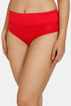 Zivame Anti-Microbial High Rise Full Coverage Tummy Tucker Hipster Panty (Pack of 2) - Multicolor — thumbnail 14